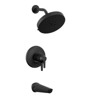 Delta Galeon™ T17T471-BL 17T S Tub Shower Trim with UltraSoak in Matte Black