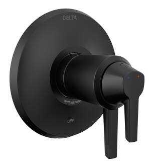 Delta Galeon™ T17T071-BL 17T Series Valve Only Trim in Matte Black