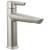 Delta Galeon™ 571-SS-PR-MPU-DST Single Handle Bathroom Faucet Three Hole Deck Mount in Lumicoat Stainless