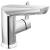 Delta Galeon™ 572-PR-MPU-DST Single Handle Bathroom Faucet Three Hole Deck Mount in Lumicoat Chrome