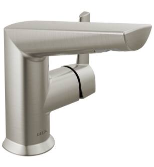 Delta Galeon™ 572-SS-PR-MPU-DST Single Handle Bathroom Faucet Three Hole Deck Mount in Lumicoat Stainless
