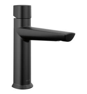 Delta Galeon™ 573-BLMPU-DST Single Handle Bathroom Faucet Three Hole Deck Mount in Matte Black