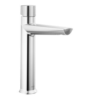 Delta Galeon™ 673-PR-DST Single Handle Mid-Height Bathroom Faucet in Lumicoat Chrome