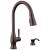 Delta Hazelwood™ 19831Z-RBSD-DST Single Handle Pull-Down Kitchen Faucet with Soap Dispenser and ShieldSpray Technology in Venetian Bronze