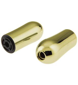 Delta Innovations A64PB Metal Lever Handle Accent Set in Polished Brass