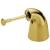 Delta Innovations H24PB Metal Lever Handle Set - Less Accents in Polished Brass