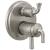 Delta Kayra™ T27833-SS 2-Handle Monitor 17 Series Valve Trim with 3- or 6- Setting Diverter in Stainless