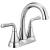 Delta Kayra™ 2533LF-MPU Two Handle Centerset Bathroom Faucet in Chrome