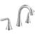 Delta Kayra™ 3533LF-MPU Two Handle Widespread Bathroom Faucet in Chrome