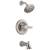 Delta Lahara® T14438-SS Monitor® 14 Series Tub & Shower Trim in Stainless
