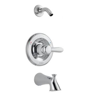 Delta Lahara® T14438-LHD Monitor® 14 Series Tub & Shower Trim - Less Head in Chrome