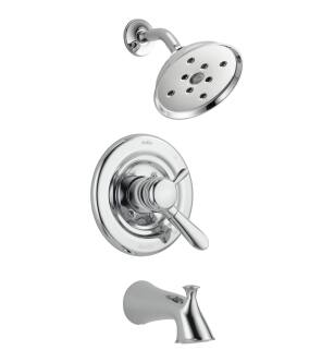 Delta Lahara® T17438-H2O Monitor® 17 Series H2Okinetic® Tub & Shower Trim in Chrome