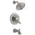 Delta Lahara® T17438-SSH2O Monitor® 17 Series H2Okinetic® Tub & Shower Trim in Stainless