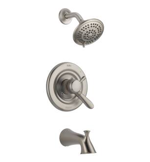 Delta Lahara® T17438-SS Monitor® 17 Series Tub & Shower Trim in Stainless