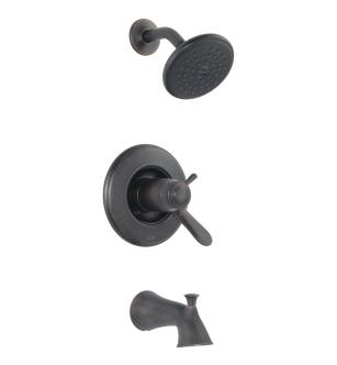 Delta Lahara® T17T438-RB TempAssure® 17T Series Tub & Shower Trim in Venetian Bronze