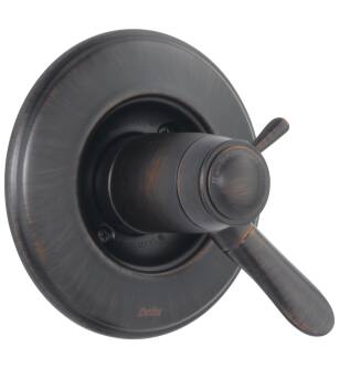 Delta Lahara® T17T038-RB TempAssure® 17T Series Valve Only Trim in Venetian Bronze