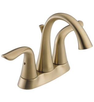 Delta Lahara® 2538-CZMPU-DST Two Handle Centerset Bathroom Faucet in Champagne Bronze