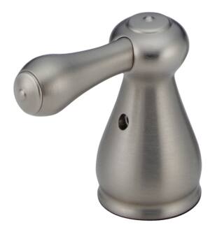 Delta Leland® H278SS Metal Lever Handle Set - 2H Bathroom in Stainless