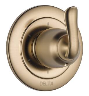 Delta Linden™ T11994-CZ 6-Setting 3-Port Diverter Trim in Champagne Bronze