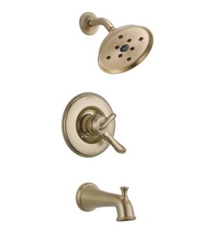 Delta Linden™ T17494-CZ Monitor® 17 Series H2Okinetic® Tub & Shower Trim in Champagne Bronze