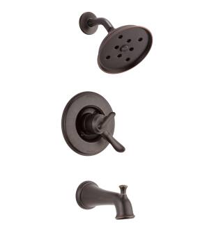 Delta Linden™ T17494-RB Monitor® 17 Series H2Okinetic® Tub & Shower Trim in Venetian Bronze
