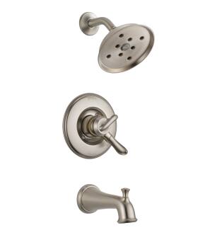 Delta Linden™ T17494-SS Monitor® 17 Series H2Okinetic® Tub & Shower Trim in Stainless