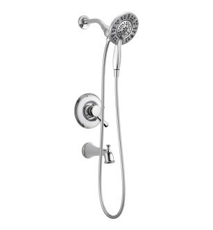 Delta Linden™ T17493-I Monitor® 17 Series Tub and Shower Trim with In2ition® Two-in-One Shower in Chrome
