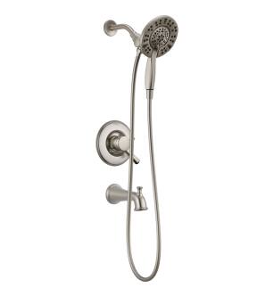 Delta Linden™ T17493-SS-I Monitor® 17 Series Tub and Shower Trim with In2ition® Two-in-One Shower in Stainless