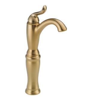 Delta Linden™ 794-CZ-DST Single Handle Vessel Bathroom Faucet in Champagne Bronze