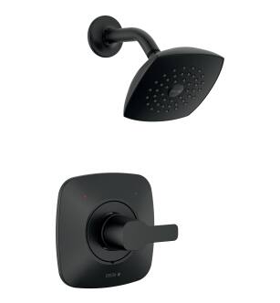 Delta Modern™ T142339-BL-PP Monitor 14 Series Shower Trim in Matte Black