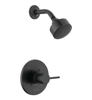Delta Modern™ T14259-BL-PP Monitor 14 Series Shower Trim in Matte Black