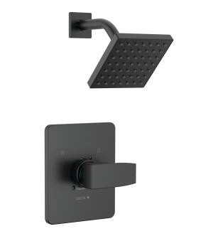 Delta Modern™ T14267-BL-PP Monitor 14 Series Shower Trim in Matte Black
