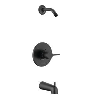 Delta Modern™ T14459-BLLHD-PP Monitor 14 Series Tub & Shower Trim - Less Head in Matte Black
