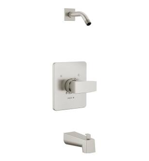 Delta Modern™ T14467-SSLHD-PP Monitor 14 Series Tub & Shower Trim - Less Head in Stainless