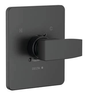 Delta Modern™ T14067-BL-PP Monitor 14 Series Valve Only Trim in Matte Black