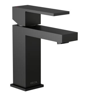Delta Modern™ 567LF-BLGPM-PP Single Handle Project-Pack Bathroom Faucet in Matte Black