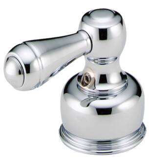 Delta NeoStyleOld H25 Metal Lever Handle Set - 2H Bathroom in Chrome