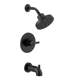 Delta Nicoli™ 144749-BL Monitor® 14 Series H2Okinetic® Tub and Shower in Matte Black