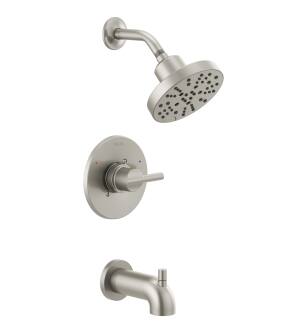 Delta Nicoli™ 144749-SS Monitor® 14 Series H2Okinetic® Tub and Shower in Stainless