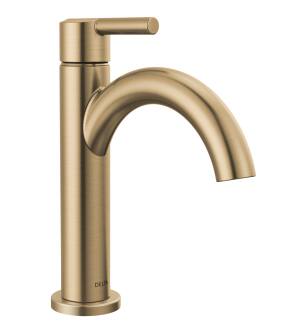Delta Nicoli™ 15749LF-CZ Single Handle Bathroom Faucet Three Hole Deck Mount in Champagne Bronze