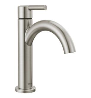 Delta Nicoli™ 15749LF-SS Single Handle Bathroom Faucet Three Hole Deck Mount in Stainless