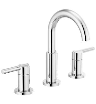 Delta Nicoli™ 35749LF Two Handle Widespread Bathroom Faucet in Chrome