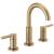 Delta Nicoli™ 35749LF-CZ Two Handle Widespread Bathroom Faucet in Champagne Bronze