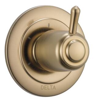 Delta Other T11800-CZ 3-Setting 2-Port Diverter Trim in Champagne Bronze