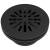 Delta Other DT051411-BL 4" Prefab Round Shower Drain in Matte Black