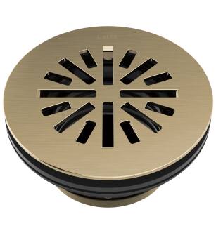 Delta Other DT051411-CZ 4" Prefab Round Shower Drain in Champagne Bronze