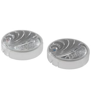 Delta Other RP18373 Button Set - Hot / Cold - Clear in Other Finishes