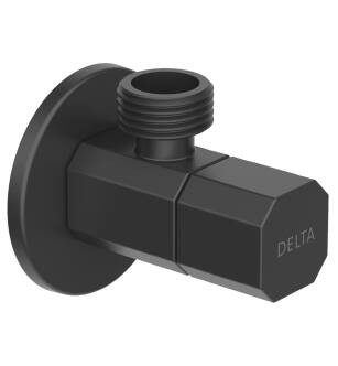 Delta Other IAO36005-BL Ceramic Quarter Turn Angle Valve in Matte Black