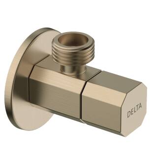 Delta Other IAO36005-CZ Ceramic Quarter Turn Angle Valve in Champagne Bronze