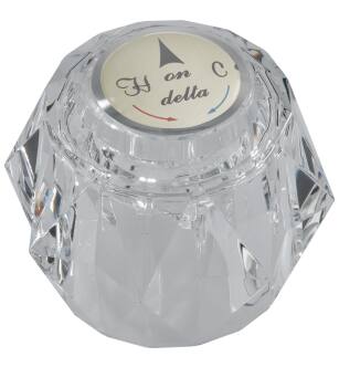 Delta Other RP2389 Clear Knob Handle Kit - Bathroom, Basin or Bidet
